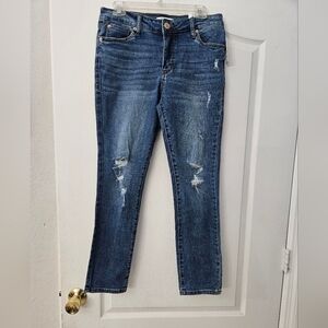 STS Blue Distressed blue jeans SZ 30 NWT